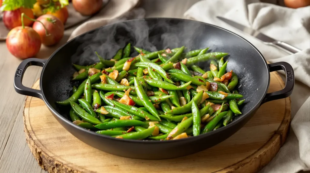 Mieux que la cuisson à l'eau : les haricots verts ont beaucoup plus de goût quand on les cuit ainsi